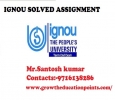 IGNOU Solved Assignment  pdf in hindi 2022